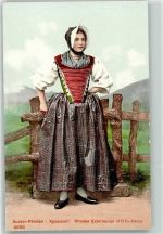 Trachtenfrau Ausserrhoden