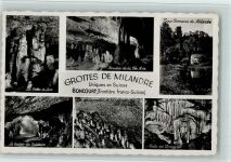 2926 Boncourt - Grottes de Milandre Les Puttes de Lion Boudoir de la Fee Arie Tour Romaine de Milandre Le Couloir du Solitaire Les stalagmites Salle des Draperies