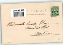 1814 La Tour-de-Peilz 1901 Künstlerkarte sign. Meltzer