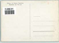 8803 Rüschlikon - Stiftung im Grüene Rüschlikon Alpenblick vom Park aus Wappen