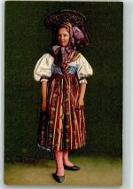 9205 Waldkirch - Trachtenmädchen