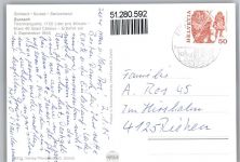 5330 Bad Zurzach - Kirche, Innenansicht, Fahnen