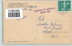9534 Iddaburg - Kurhaus St. Iddaburg Alttoggenburg bei Gähwil Brieftaube