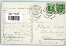 8803 Rüschlikon 1903 Gebrauchsspuren Hotel Kurhaus Belvoir am Zürichsee