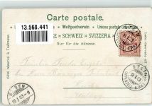 3864 Guttannen 1903 Lithographie Werbung Chocolat und Cacao Maestrani