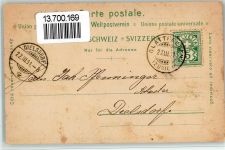 8192 Glattfelden 1901 BOAKC Zwirnerei Lithographie