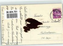 3110 Münsingen 1935 Gebrauchsspuren Kirche Jungfraugruppe