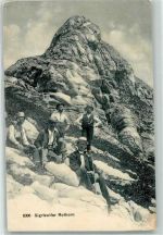 Sigriswiler Rothorn - Männergruppe bei der Rast
