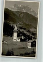 1863 Le Sépey Ormont-Dessous 1925 Foto AK Kirche