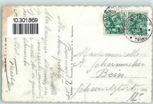 2926 Boncourt 1915 Gebrauchsspuren Cafe a la Locomotive