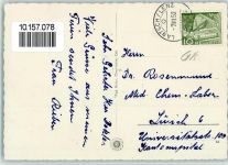 7083 Lantsch/Lenz - Gesamtansicht mit Pit d'Aela Tinzenhorn und Piz Michel