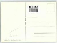 8887 Mels Künstlerkarte sign. eb48 K Aktion Weisstannental Rotes Kreuz