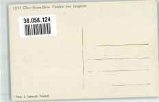 7057 Langwies Winter Eisenbahn- Viadukt Chur-Arosa-Bahn