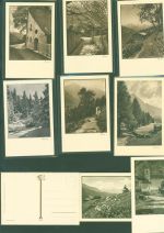 Lot mit 25 AK D. Mischo Kupferdruck Heimat-Landschaftsaufnahmen Schweiz Sammlung Schweiz Posten 21 bis 100 AK