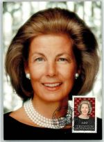 Fürstin Marie von und zu Liechtenstein Dauermarken Fürst und Füsrtin Ausgabe 2. September 1991 Adel Liechtenstein