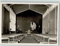 8240 Thayngen 1952 Foto AK Kath. Kirche innen