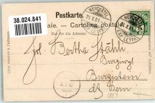 3232 Ins Anet 1901 Foto AK Kirche