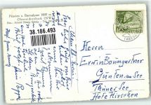 6387 Oberrickenbach 1956 Foto AK Pension zum Bannalpsee