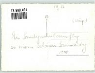 9545 Wängi Foto AK Kirche Ort handschriftlich