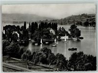 8266 Steckborn 1950 Foto AK Hotel Gasthaus Glarisegg