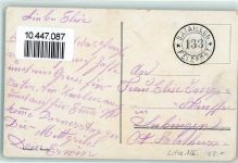 2067 Chaumont Gebrauchsspuren Paysage Chalet des Melezes Feldpost Bataillon 133