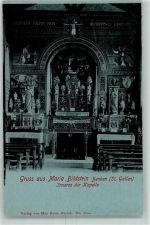 8717 Benken SG - MariaBildstein Inneres der Kapelle