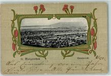 9430 St. Margrethen SG 1902 Gebrauchsspuren Blumen