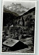 1863 Le Sépey Ormont-Dessous Foto AK Kirche