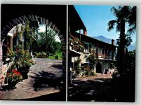 6616 Losone Foto AK Gasthaus Pension Bruderhof Emmaus