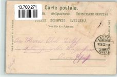 8854 Siebnen 1900 BOAKC Lithographie