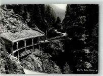 7435 Splügen Foto AK Via Mala-Brücken