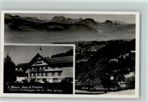 8638 Hintergoldingen Goldingen - Gasthaus Pension J. Bleuer Blick auf Schwyzer-Alpen