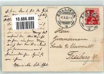 8702 Zollikon 1913 - Dampfschiff Speer