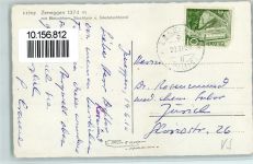 3934 Zeneggen - Zeneggen mit Bletschhorn Stockhorn Gredetschhörnli