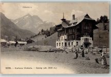 3785 Gsteig b. Gstaad 1909 - Oldenhorn Kurhaus Victoria Heu Landwirtschaft