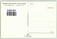 2514 Ligerz Gléresse - Restaurant Bahnhof Speisesaal Lariau