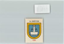 2406 La Brévine - Vignette Wappen Kaffee Hag ca 1920-1940