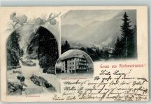 6386 Wolfenschiessen 1902 - Hotel Pension Einhorn Wolfsschlucht