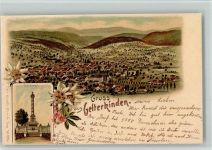 4460 Gelterkinden 1910 BOAKC Verlag Künzli 1839 Lithographie