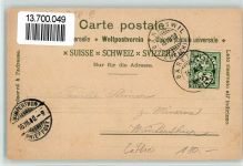 8344 Bäretswil 1900 BOAKC Fabrik Spörri Gasthaus Bären Lithographie