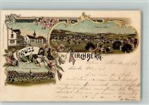 9533 Kirchberg SG 1898 BOAKC Lithographie Verlag Künzli Nr 710