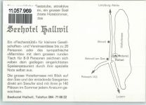 5712 Beinwil am See - Restaurant und Seehotel Hallwil