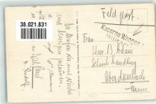 3380 Wangen an der Aare Foto AK Denkmal Soldat Kantonnement Feldpost Kaserne