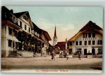 3360 Herzogenbuchsee - 1911 Dorfplatz Geschäft J. Bühler