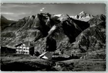 3944 Unterbäch VS 1955 - Brandalp Hotel Alpenrösli Bietschhorn