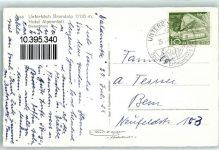 3944 Unterbäch VS 1955 - Brandalp Hotel Alpenrösli Bietschhorn