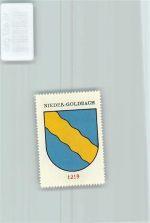 3432 Lützelflüh-Goldbach - Vignette Wappen Kaffee Hag 1920-1940 Nieder-Goldbach