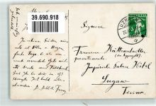 8730 Uznach 1913 - Ort lt. Stempel