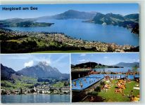 6052 Hergiswil NW - Schwimmbad Bürgenstock Rigi Pilatus