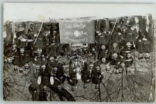 9606 Bütschwil 1914 Gebrauchsspuren Grenzbesetzung Verpfl.Kp. II/5 1914 Foto Ak Winter